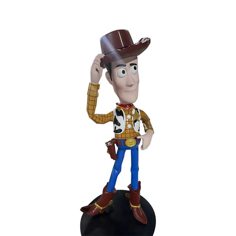 Toy Story Buzz Lightyear dan Patung PVC Woody - Dekorasi Kamar Anak -Anak, Hadiah Kolektor, Sosok Kartun