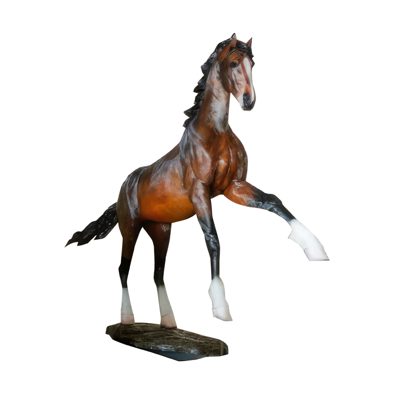 Lifesize Patung Kuda Perunggu Realistis - Seni Berkuda untuk Peternakan Pedesaan, Kandang, Taman & Dekorasi Manor